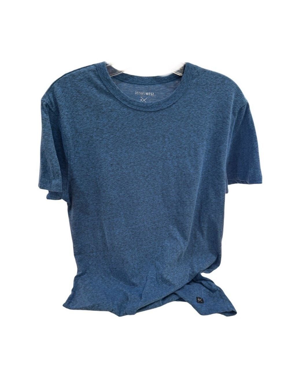 Buckle Departwest Men’s Blue Heathered Shirt Medium